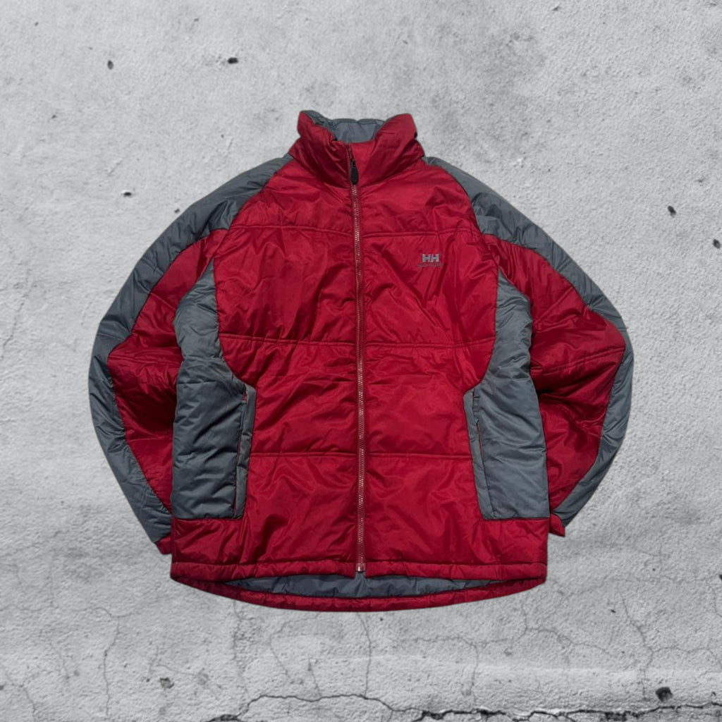 Giubbino Piumino Hally Hansen Rosso Grigio (L)