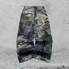 Denim Printed Mood "Acne Studios" Baggy Fit (M)