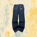 Denim Jeans Roy Rogers Straight Fit Low Waist Blu Embroidered (XS)