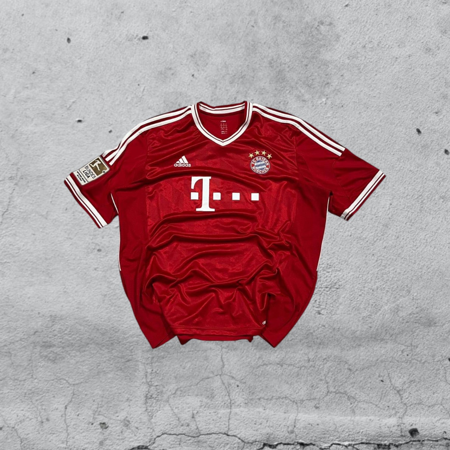 T-Shirt Bayern Monaco "Bubi 50" Football Vintage Y2K 90s 2000s American Style (XXL)