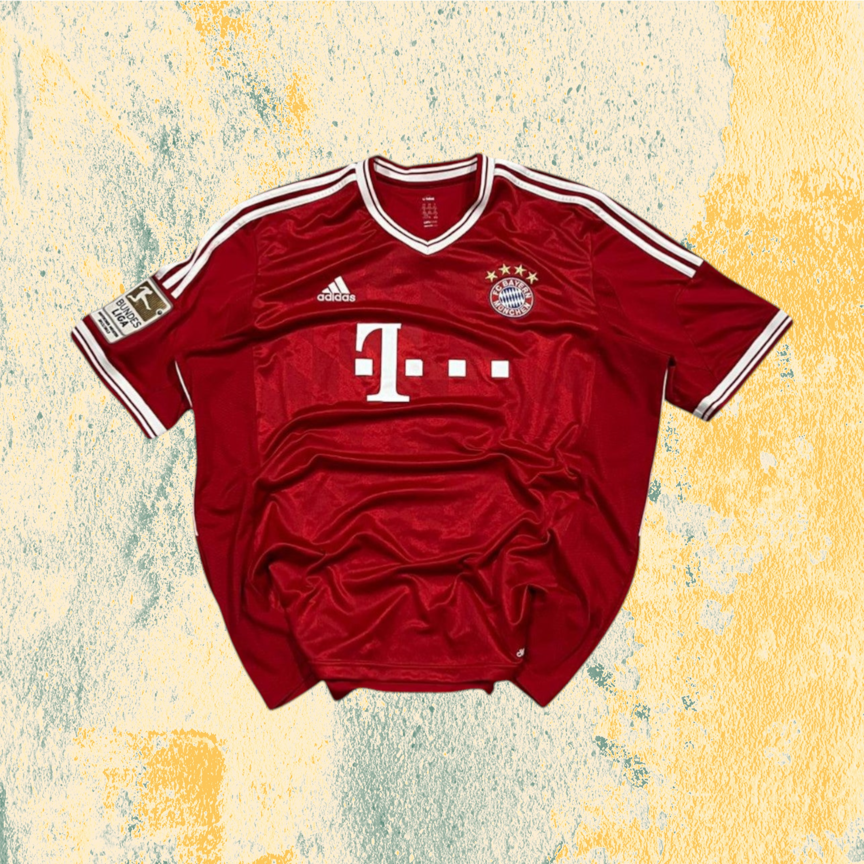 T-Shirt Bayern Monaco "Bubi 50" Football Vintage Y2K 90s 2000s American Style (XXL)
