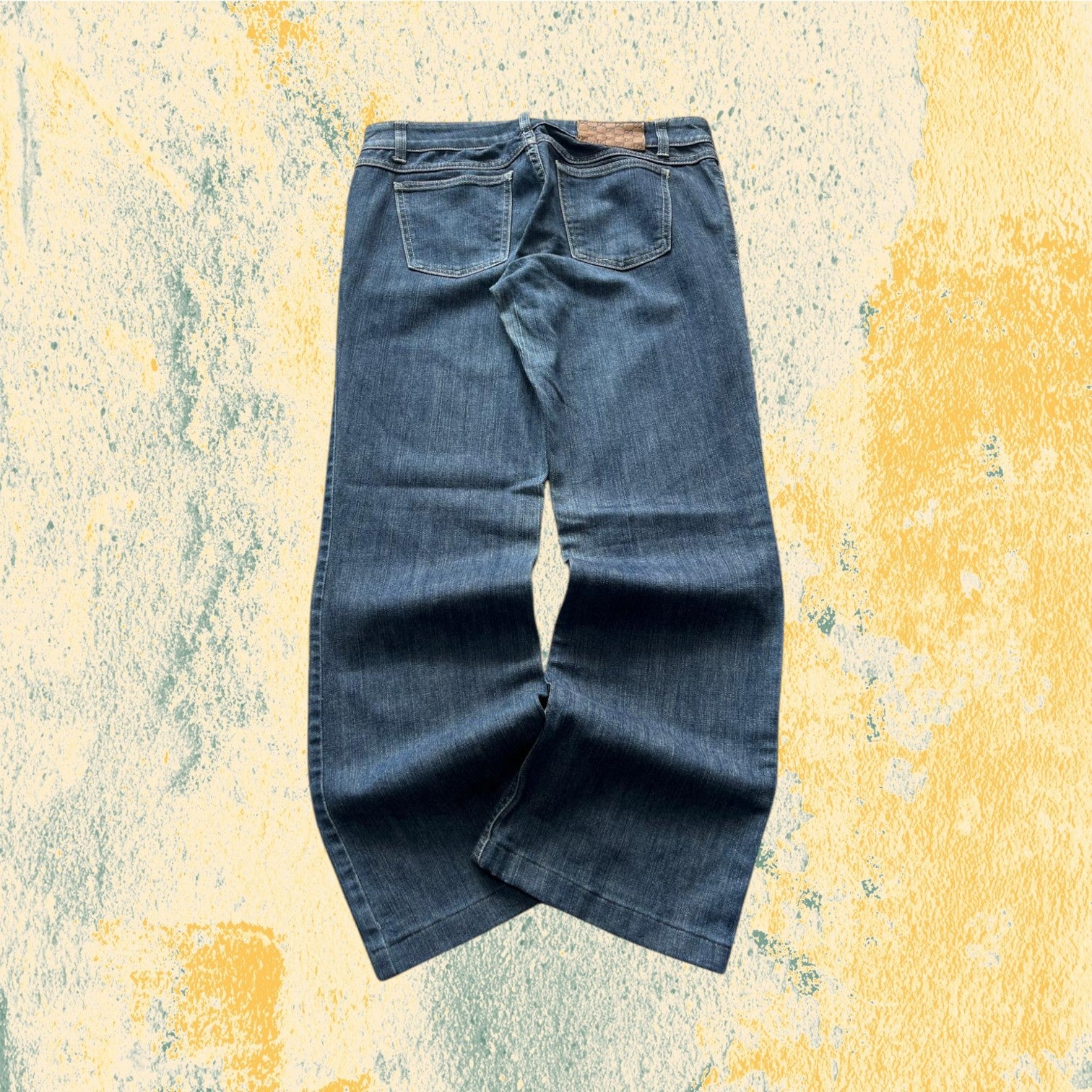 Denim Jeans Gucci Bootcut Svasati - Dark Blue Wash (S)