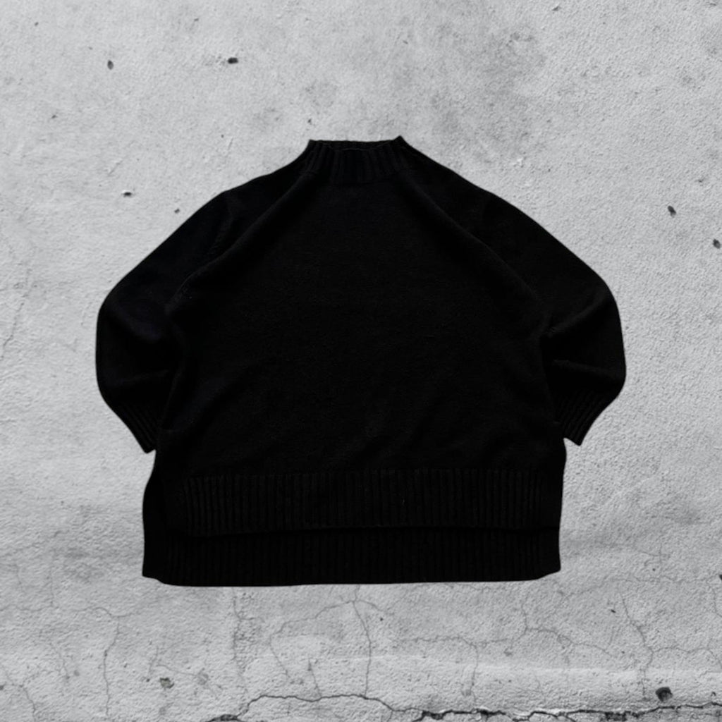 Maglione Mono Colore Nero  (S)