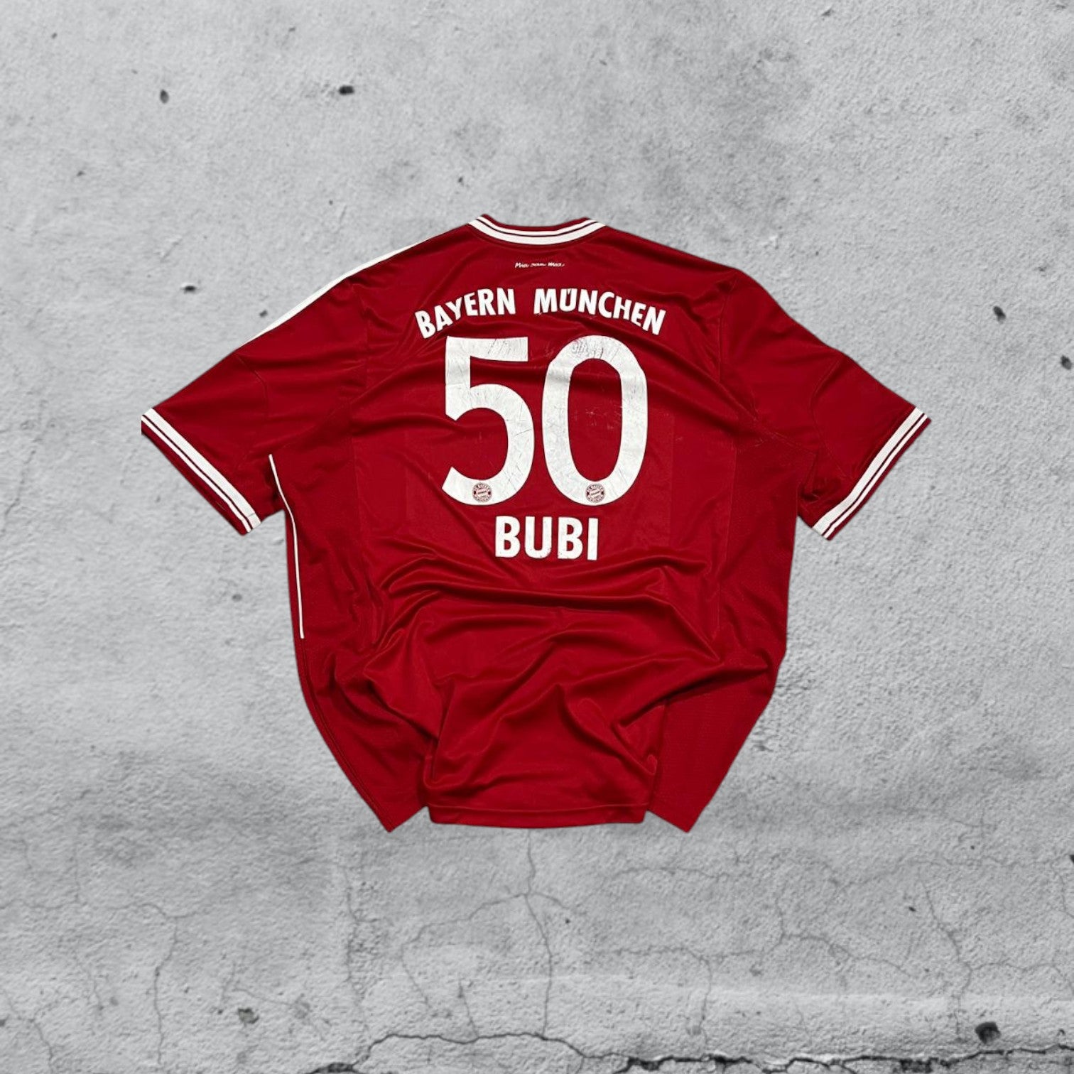 T-Shirt Bayern Monaco "Bubi 50" Football Vintage Y2K 90s 2000s American Style (XXL)