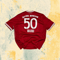 T-Shirt Bayern Monaco "Bubi 50" Football Vintage Y2K 90s 2000s American Style (XXL)