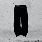 Pantalone in Velluto Silk Iceberg Straight Fit (XS)