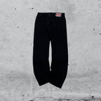 Pantalone in Velluto Silk Iceberg Straight Fit (XS)