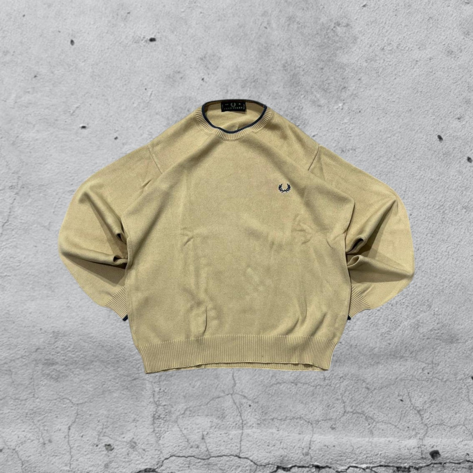 Maglione Fred Perry Giallo Senape (S)