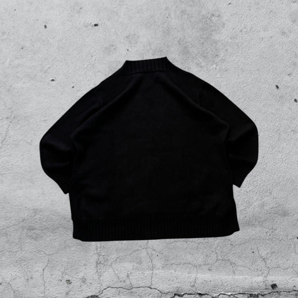 Maglione Mono Colore Nero  (S)