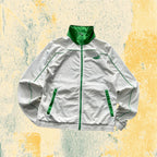 TrackJacket Puma Vintage White / Green (M) - Felpa con Zip