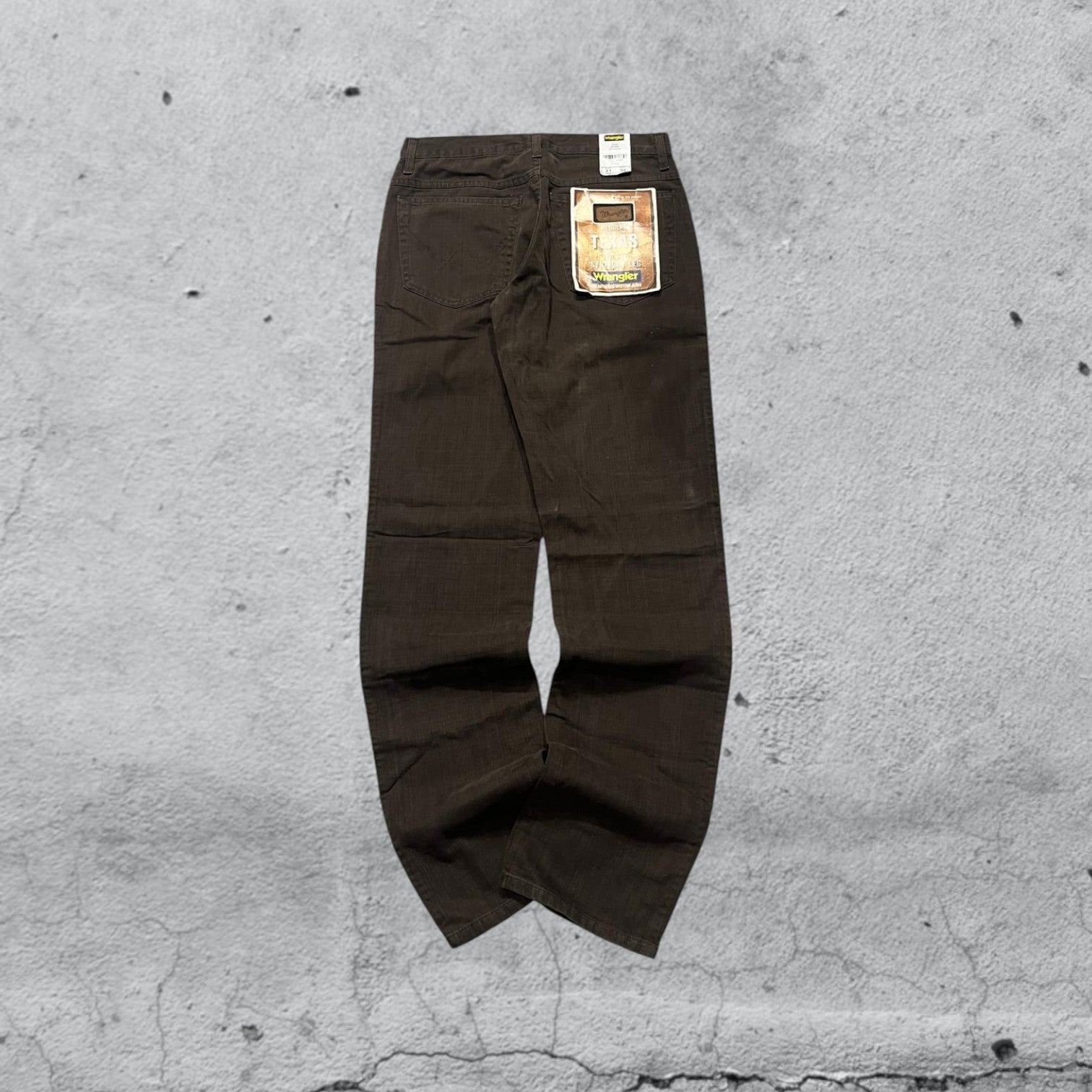 Denim Wrangler Brown Straight Fit (S)