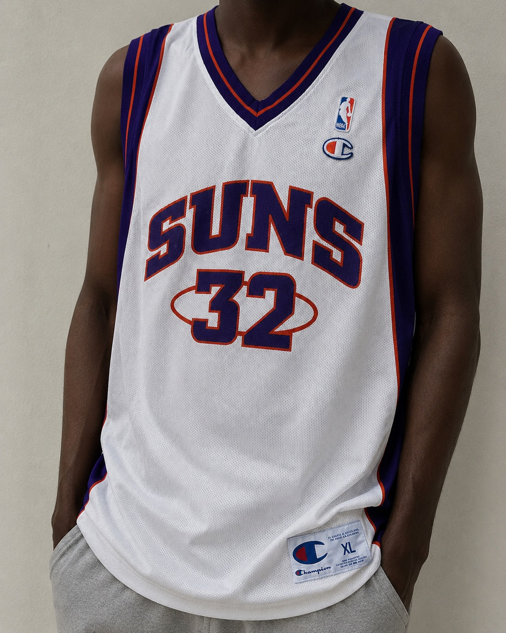 Canotta NBA Phoenix Suns O’Neal 32 Champion XL vintage