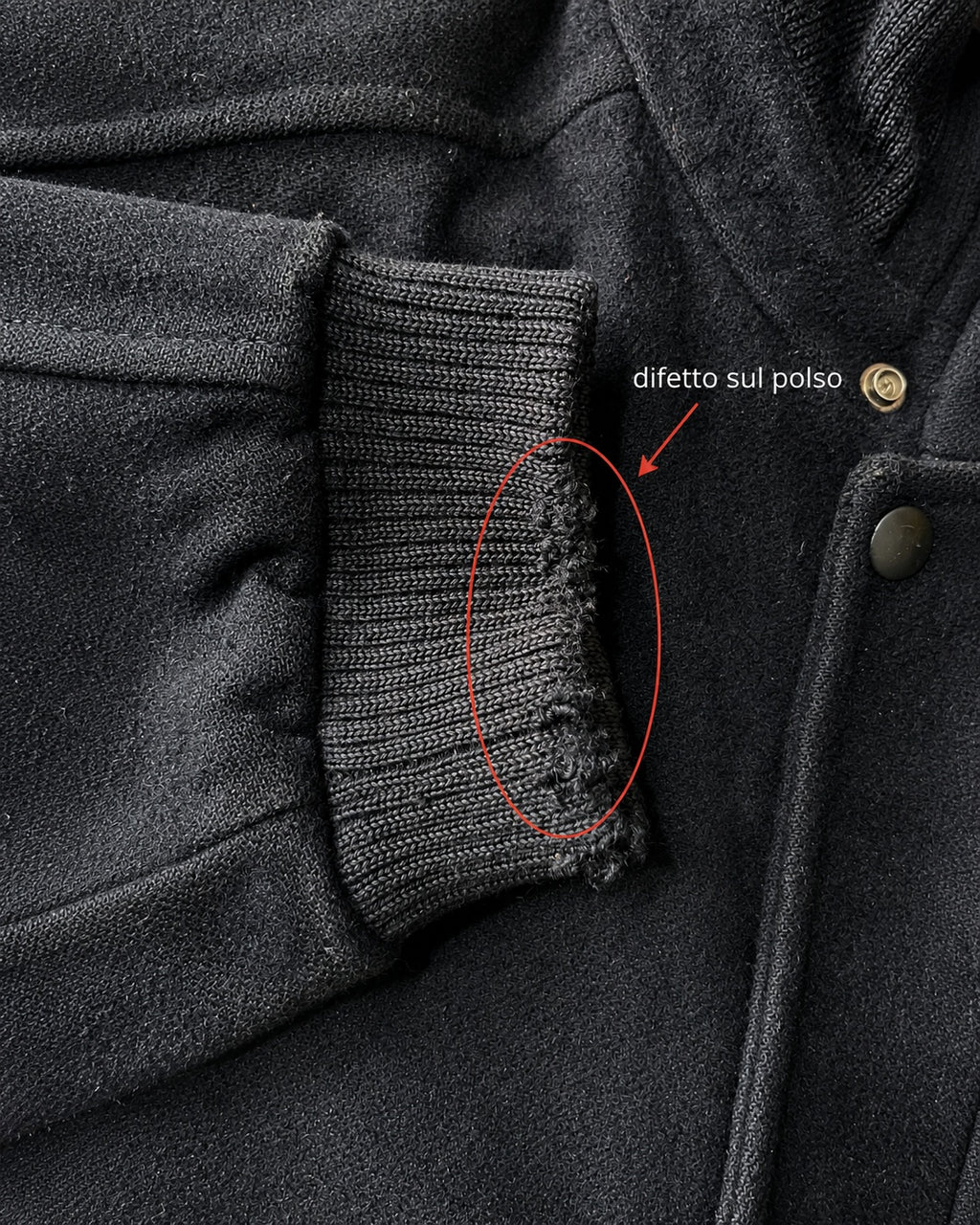 Giubbino Lacoste Nero con Zip (XL)