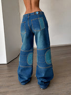 Denim Jeans Baggy Fit Samba Y2K (XS)