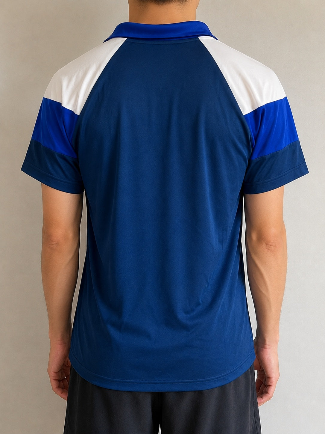 T-Shirt Asics Oversize Blu Marino anni 2000 (L)