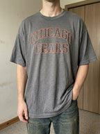 T-Shirt NFL Chicago Bears Grigio Piombo Fit Oversize (L)