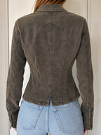 Blazer Max&Co Jeans & Basics vintage Y2K donna grigio taglia 42 (S)