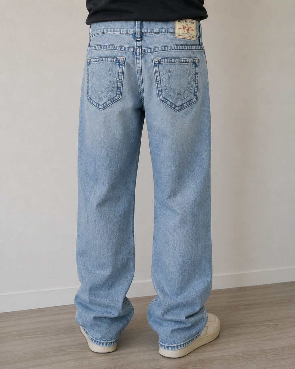 Denim Jeans True Religion Straight Fit Light Blue (L)