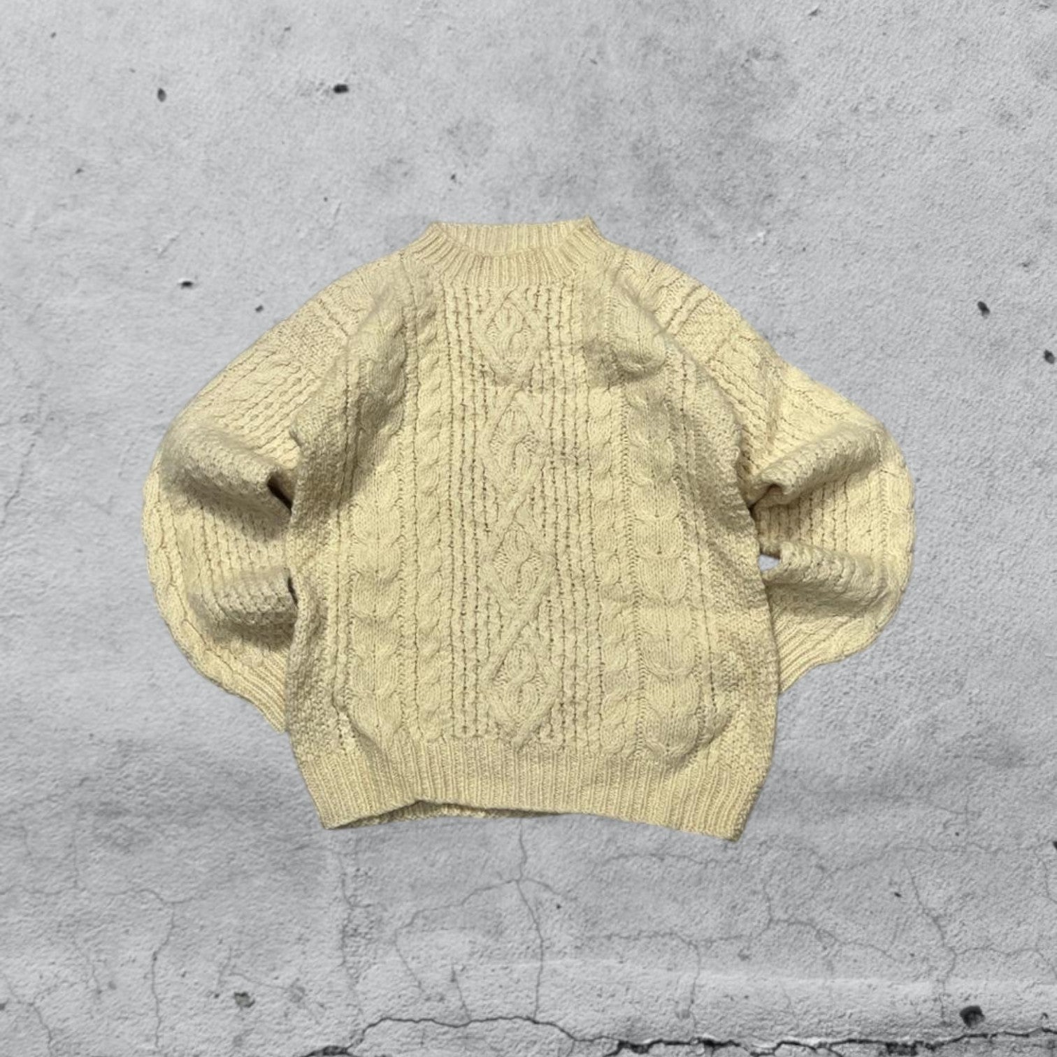 Maglione Vintage a Treccia  (S)