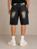 Denim Jeans Jorts Black Vintage Y2K Washed Sand