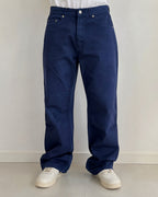 Blu Pants Cotton Light Baggy Fit (M) Vintage Y2K