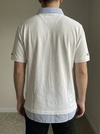 Polo Tommy Hilfiger con Ricamo Bianca (XXL)