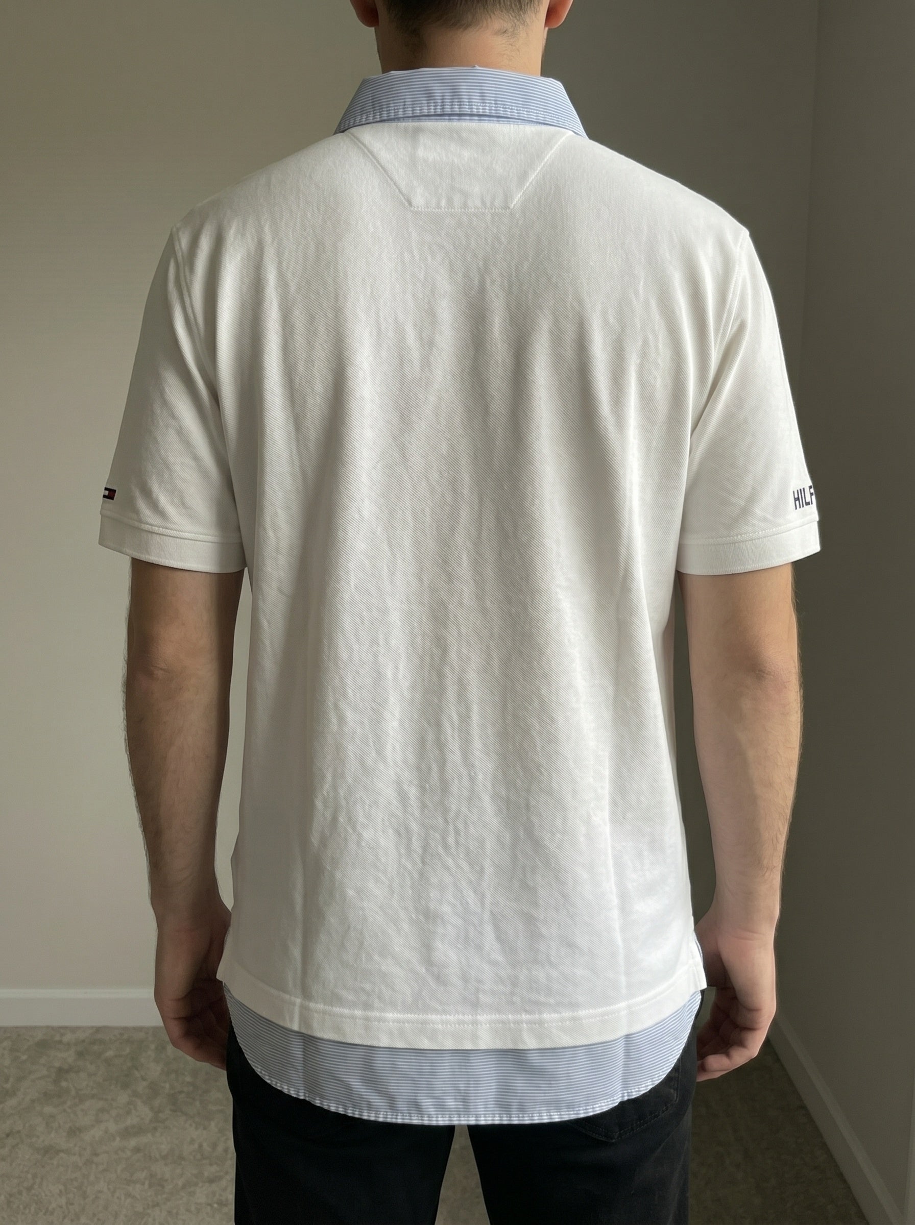 Polo Tommy Hilfiger con Ricamo Bianca (XXL)