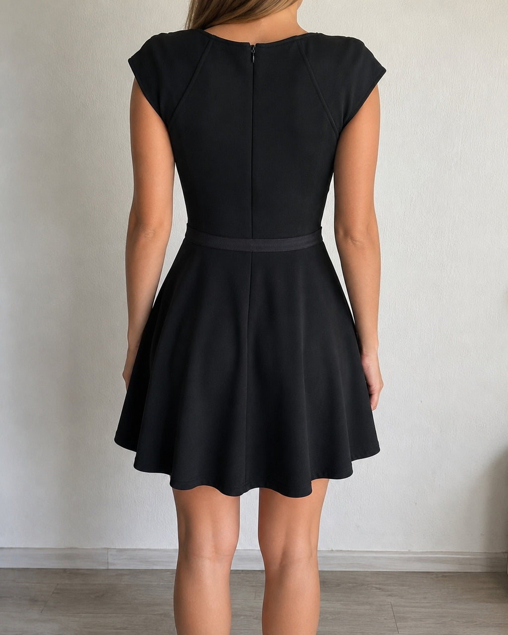 Vestito Patrizia Pepe nero 42 abito skater elegante Y2K (S)