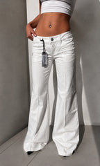 Denim Jeans White Baggy Fit MIss Sixty  (XS)
