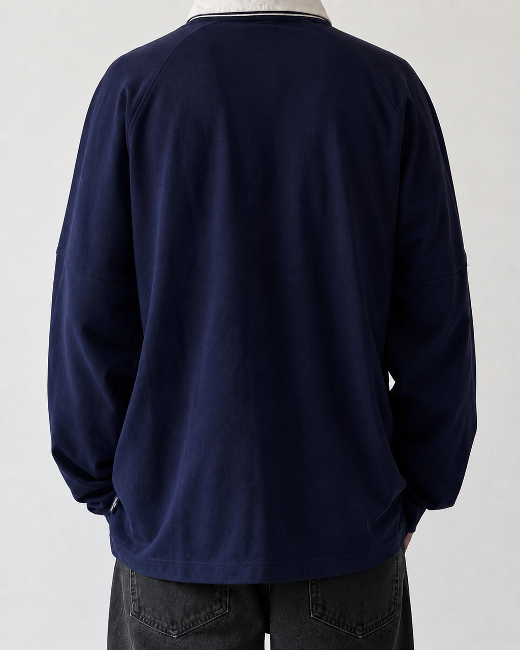 Polo Puma Italia vintage blu navy tg XL oversize