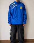 Puma Track Jacket Blu Uomo M Vintage Y2K Full Zip Streetwear Sportiva