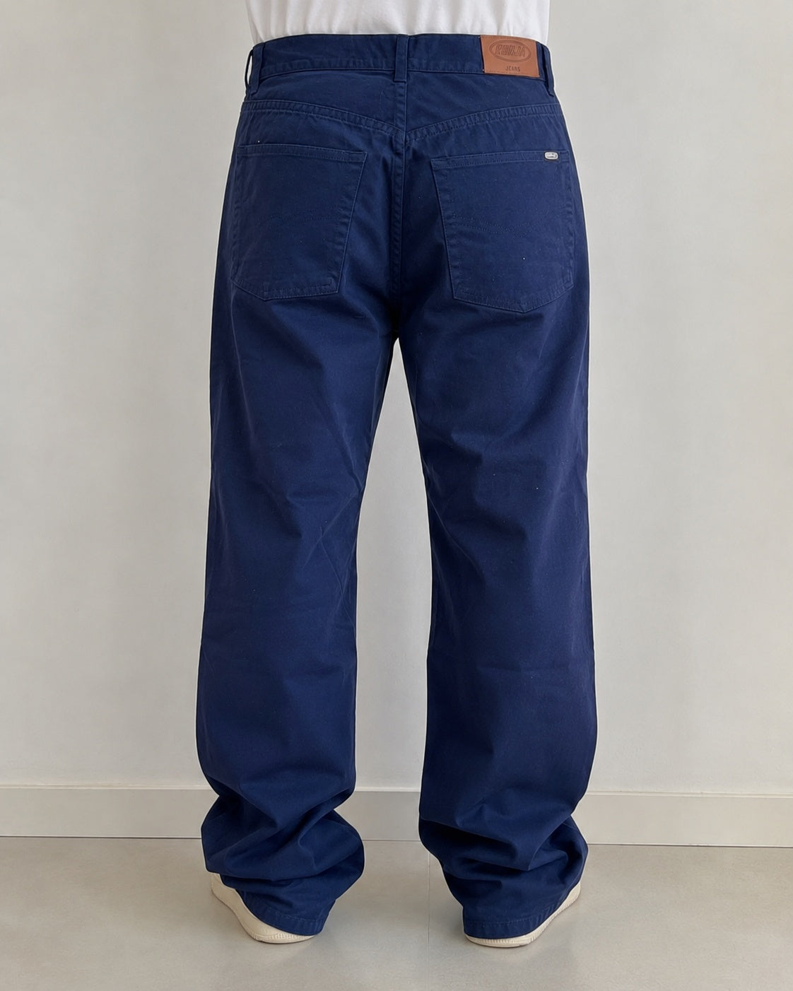 Blu Pants Cotton Light Baggy Fit (M) Vintage Y2K