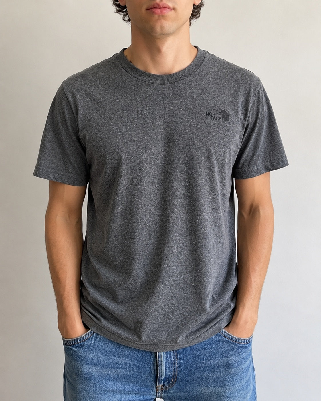 T-Shirt The North Face Grigio Piombo (L)