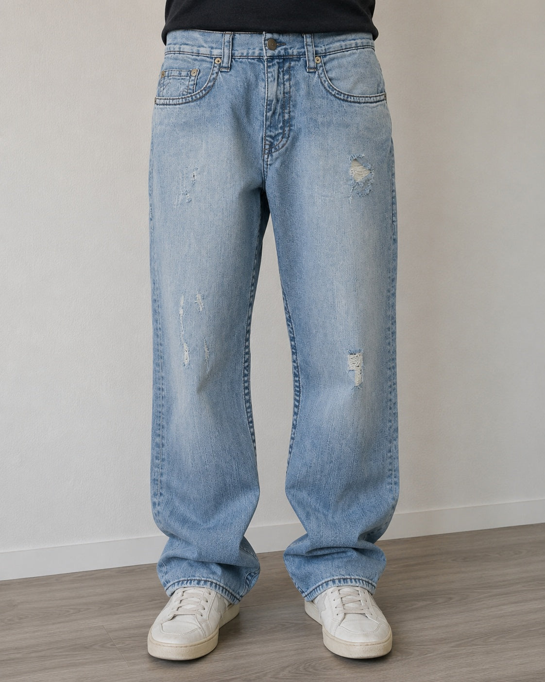 Denim Jeans True Religion Straight Fit Light Blue (L)