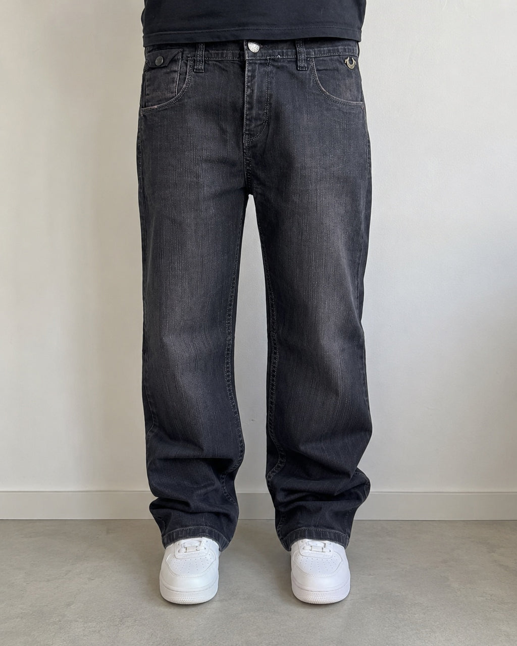Denim True Religion Straight Fit Washed  (XL)