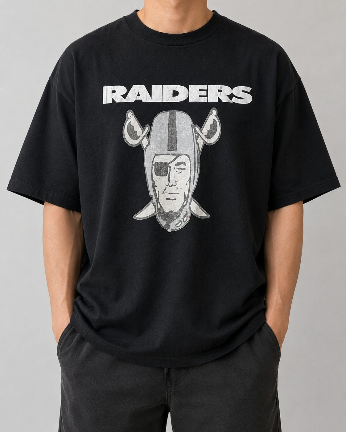 T-Shirt NFL Las Vegas Raiders Oversize (XXL)