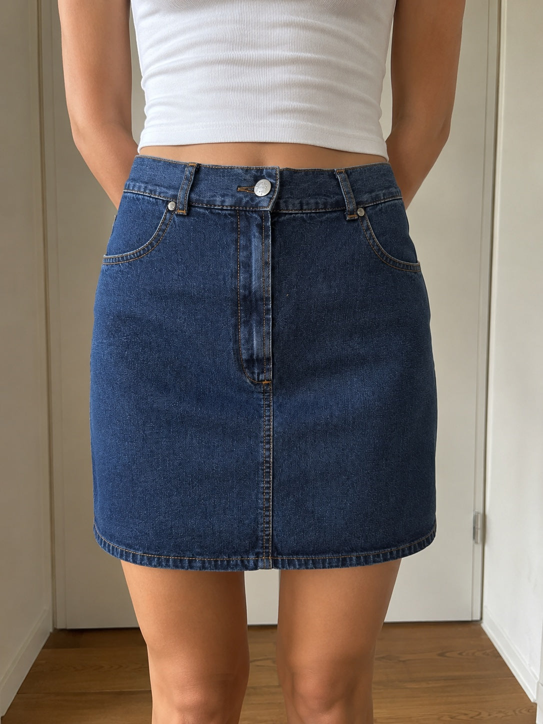 Gonna jeans Miss Sixty donna vintage Y2K denim M Vintage Y2K Skirt (M)