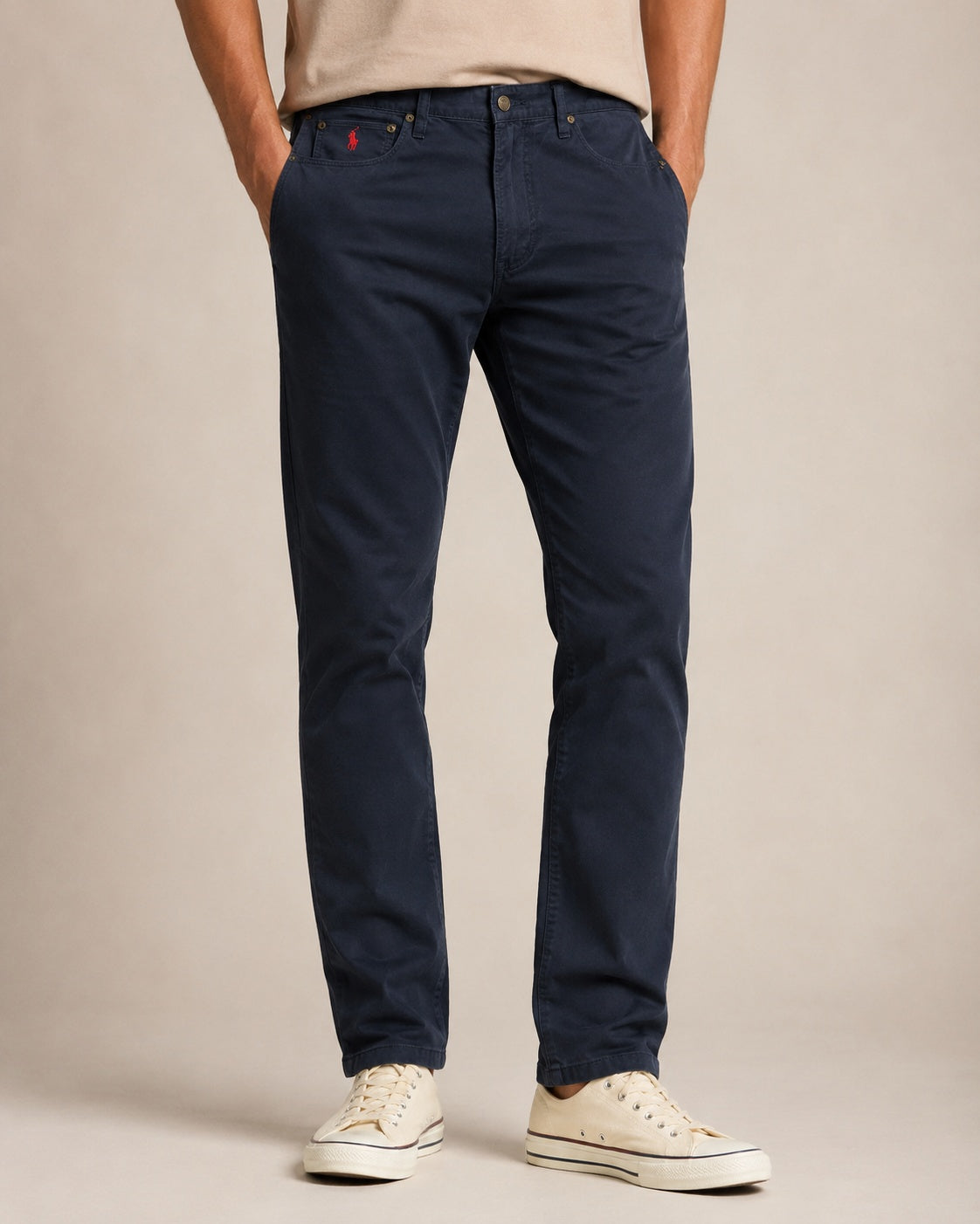 Pantalone Ralph Lauren Chino Straight Fit Red Pony (M)