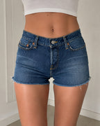Shorts Levi’s 501 Low Waist donna vintage denim attillati cut off - Vintage Denim Shorts Y2K (M)