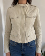 Giacca sahariana Rocco Barocco beige donna 42 IT S