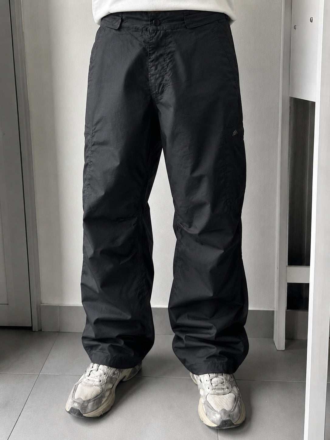 TrackPants Adidas Vintage '00 Grey Label Baggy Fit (M)
