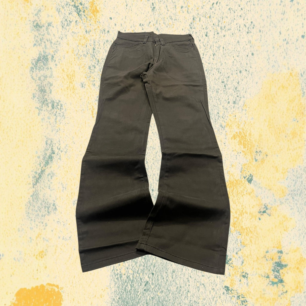 Denim Jeans Wrangler Brown Bootcut Fit a Zampa (XS) da Donna
