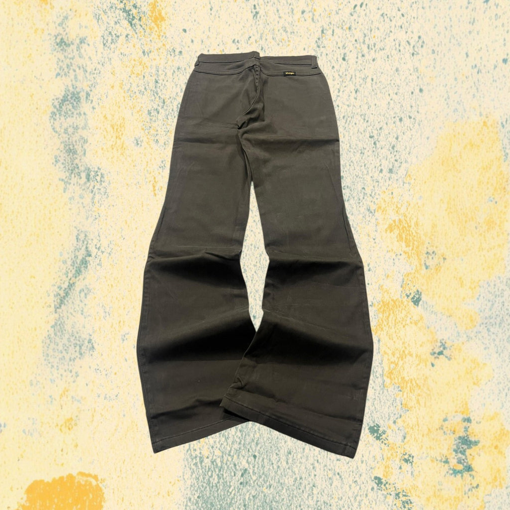 Denim Jeans Wrangler Brown Bootcut Fit a Zampa (XS) da Donna