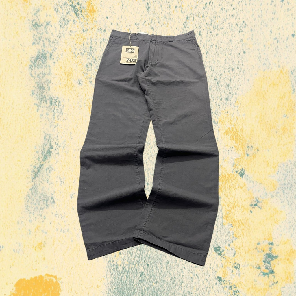 Lee Pants Baggy Fit Cotton Vintage Y2K Grey (L)