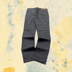 Gray Pants Straight Fit - Pantalone in Tessuto Leggero (M)