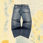 Denim Jeans Novantasei Straight Fit Light Blu Vintage Y2K (L)