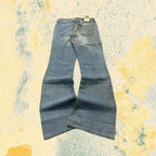 Denim Lee Jeans Baggy Fit Flared Vintage Y2K (XS)