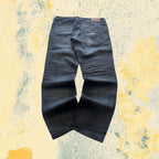 Denim Jeans Tommy Hilfiger Dark Blue Straight Fit Vintage Y2K (L)