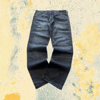 Denim Jeans Tommy Hilfiger Dark Blue Straight Fit Vintage Y2K (L)
