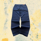 Blu Pants Cotton Light Baggy Fit (M) Vintage Y2K